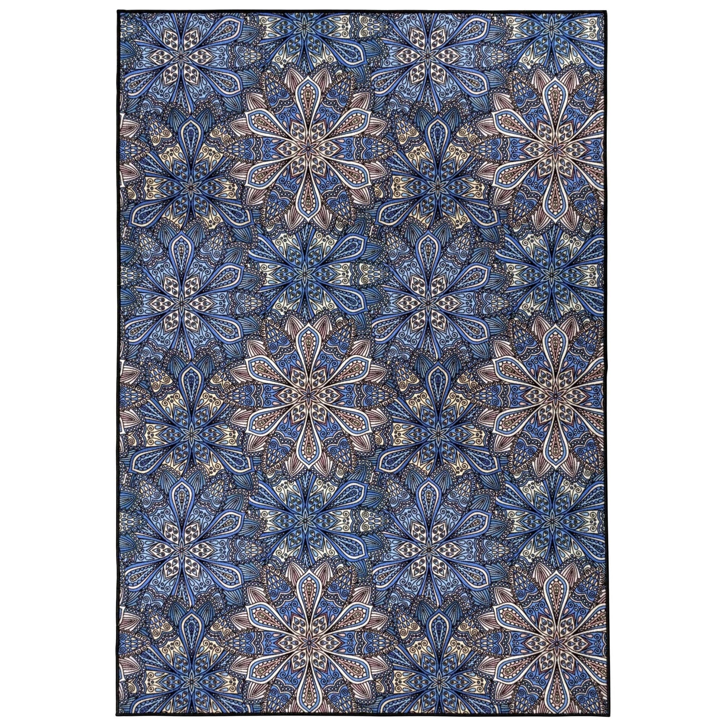 Tapis d'intérieur/extérieur antidérapant Superior Cassidy Floral Boho
