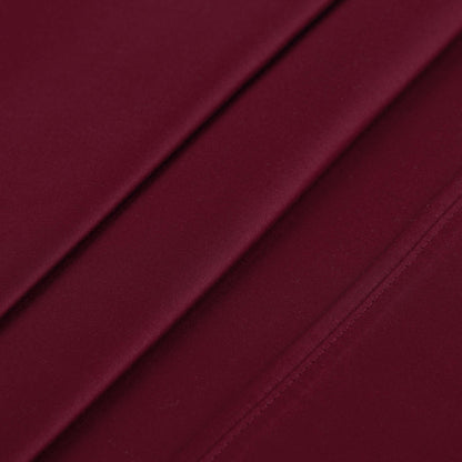 Ensemble de draps-housses en coton égyptien de qualité supérieure, 400 fils, uni, à poches profondes