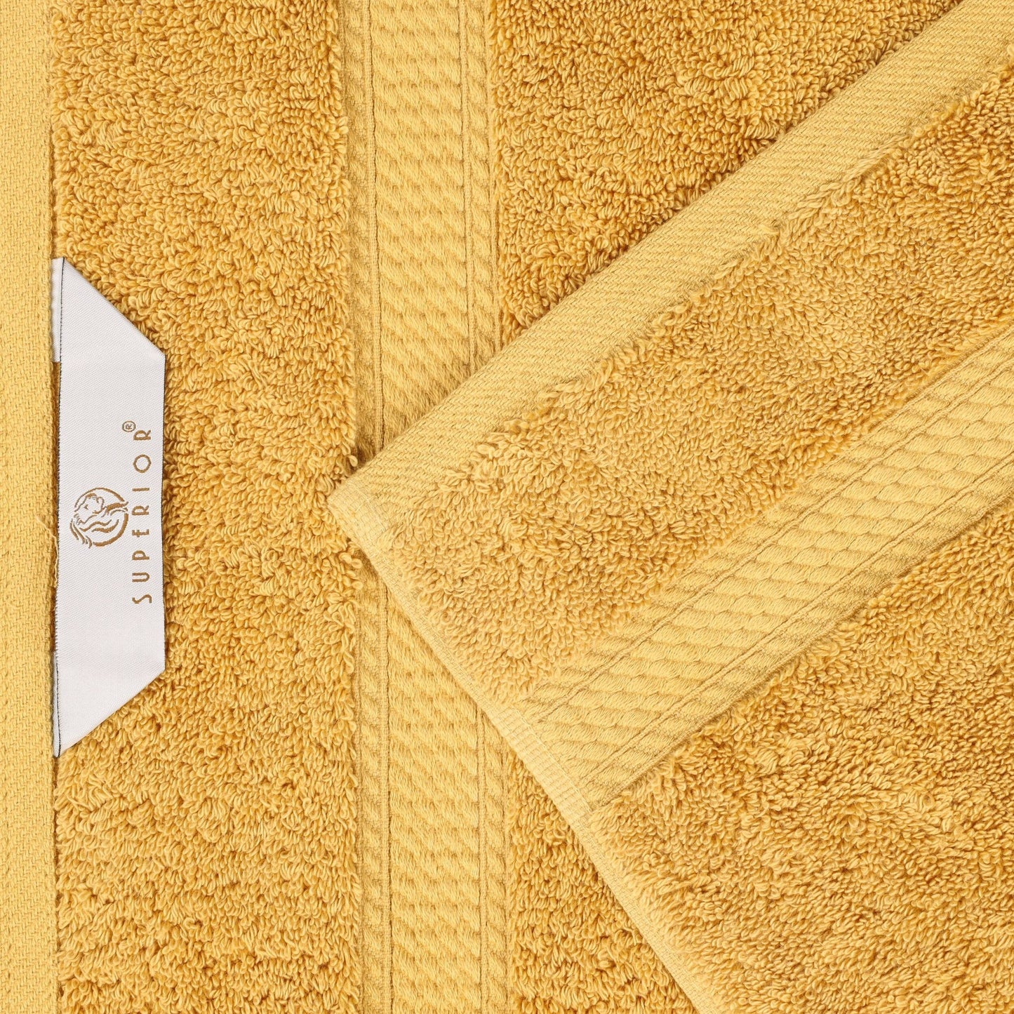 Ensemble de 10 serviettes en coton égyptien épais de qualité supérieure