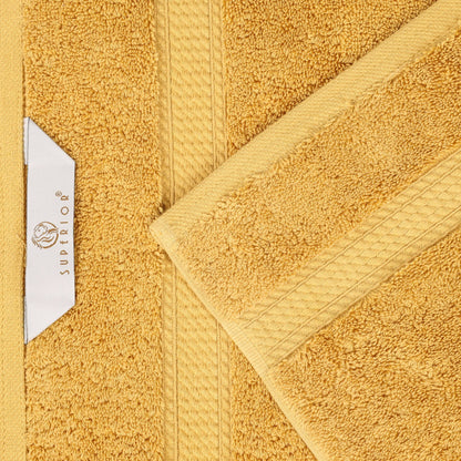 Ensemble de 10 serviettes en coton égyptien épais de qualité supérieure