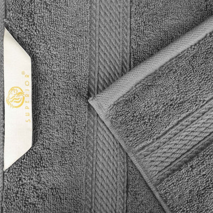 Ensemble de 10 serviettes en coton égyptien épais de qualité supérieure