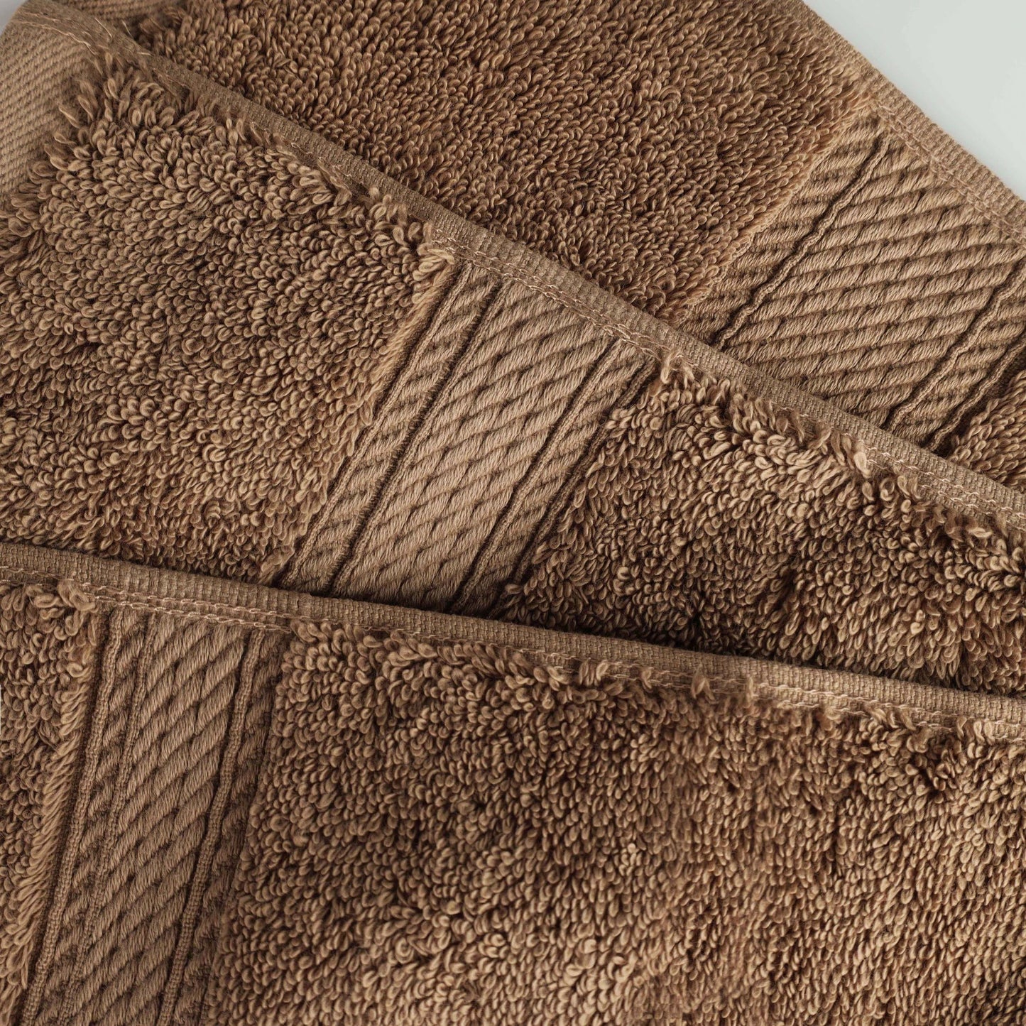 Ensemble de 10 serviettes en coton égyptien épais de qualité supérieure