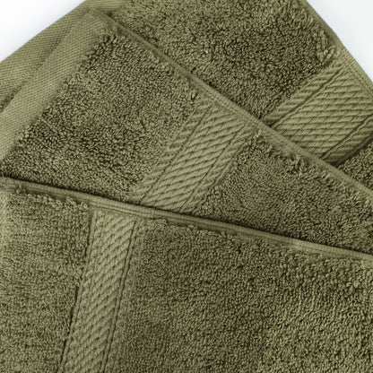 Ensemble de 10 serviettes en coton égyptien épais de qualité supérieure