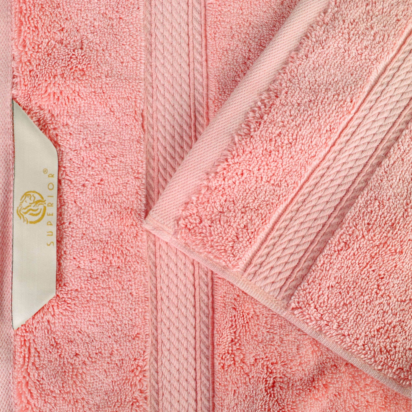 Ensemble de 10 serviettes en coton égyptien épais de qualité supérieure