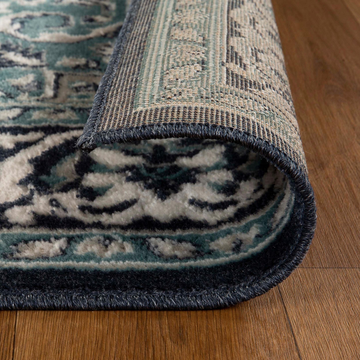 Tapis d'intérieur Superior Glendale à médaillon floral