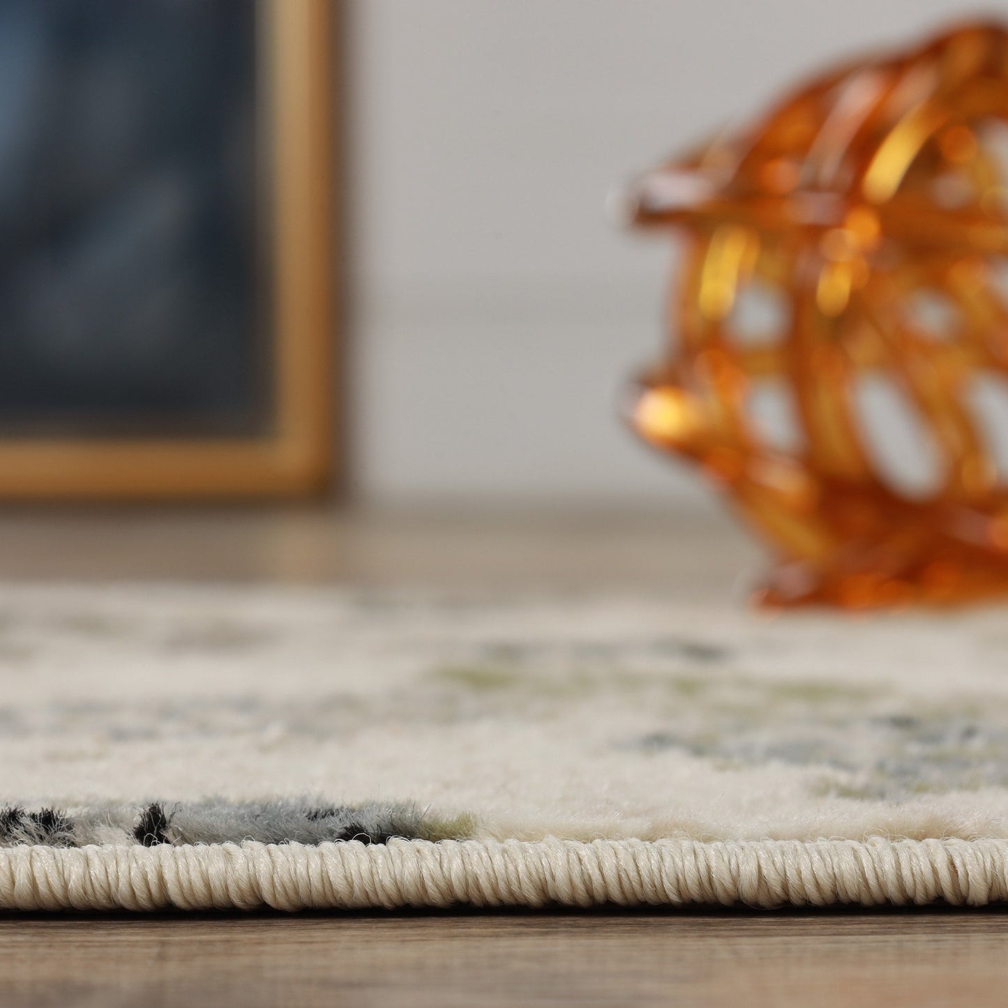 Tapis d'intérieur de style jacobéen à motifs floraux de qualité supérieure