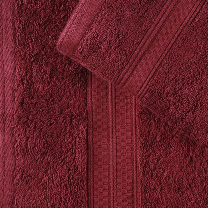 Ensemble de 18 serviettes de bain en rayonne de bambou et coton de qualité supérieure (6 serviettes de bain, 6 serviettes à main, 6 serviettes pour le visage)