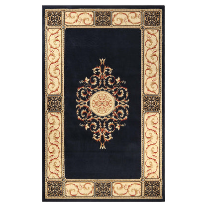 Tapis d'intérieur grand format de style traditionnel de qualité supérieure