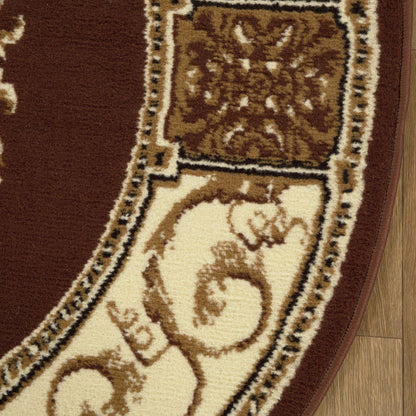 Tapis d'intérieur grand format de style traditionnel de qualité supérieure