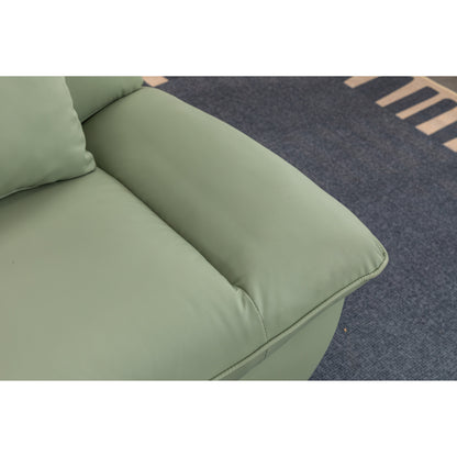 Fauteuil inclinable pivotant et électrique avec haut-parleurs Bluetooth, support de téléphone, ports de charge USB et Type-C, rangement dissimulé dans les accoudoirs