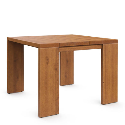 Ensemble de meubles de patio extérieur Tahoe en bois d'acacia, 5 pièces