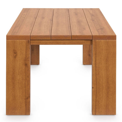 Ensemble de meubles de patio extérieur Tahoe en bois d'acacia, 5 pièces
