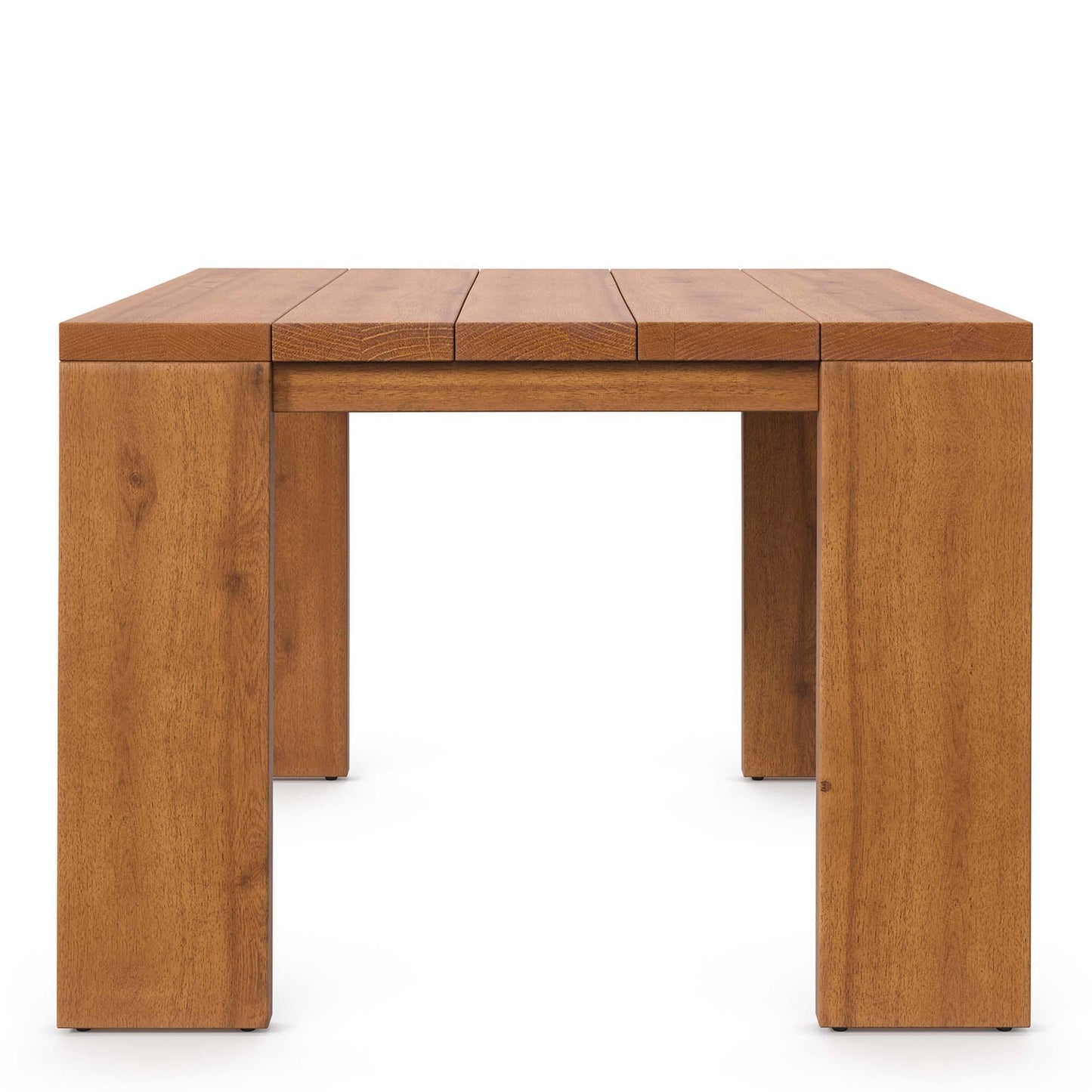 Ensemble de meubles de patio extérieur Tahoe en bois d'acacia, 5 pièces