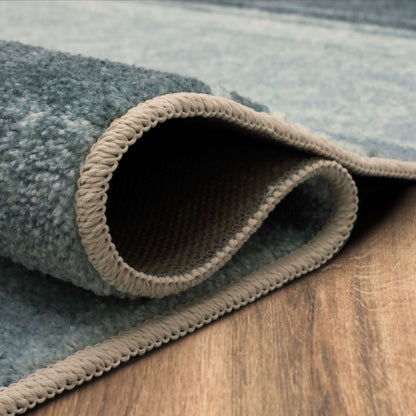 Tapis de style bohème à rayures multicolores Sultan de la collection Curated Nomad