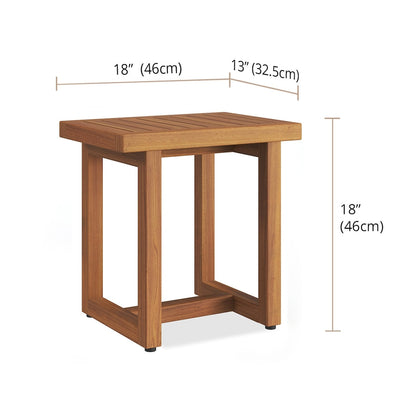 Le banc de douche en teck original Spa