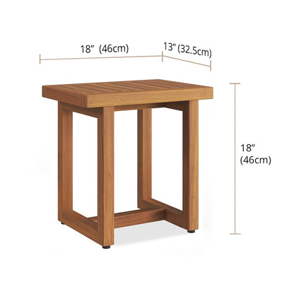 Le banc de douche en teck original Spa