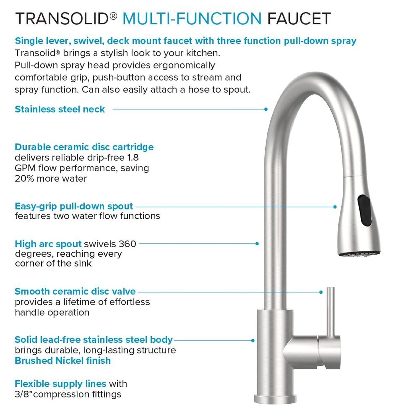 Évier de buanderie et lavabo en acier inoxydable Transolid EWS-2422S de 24 po de largeur x 22 po de profondeur x 35 po de hauteur - 24 po x 22 po