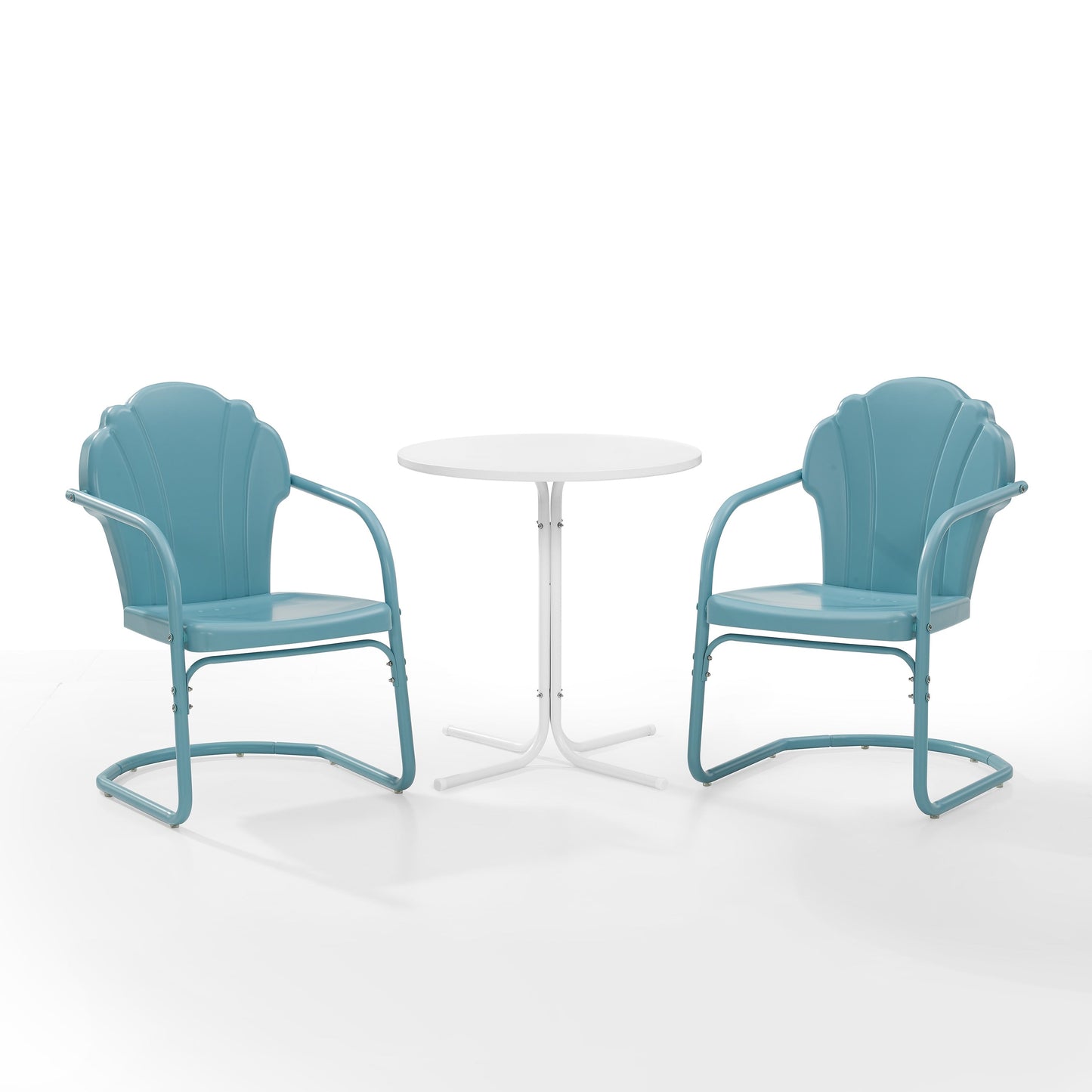 Ensemble bistro d'extérieur Crosley Tulip 3 pièces – 98 l x 29 p x 32,88 h