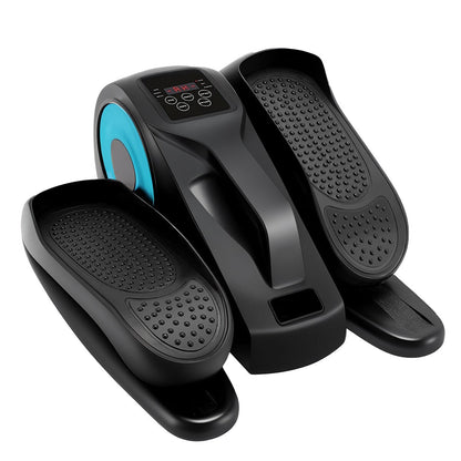 Appareil elliptique de bureau, vélo elliptique avec télécommande, pédalier assis pour seniors, adultes et adolescents