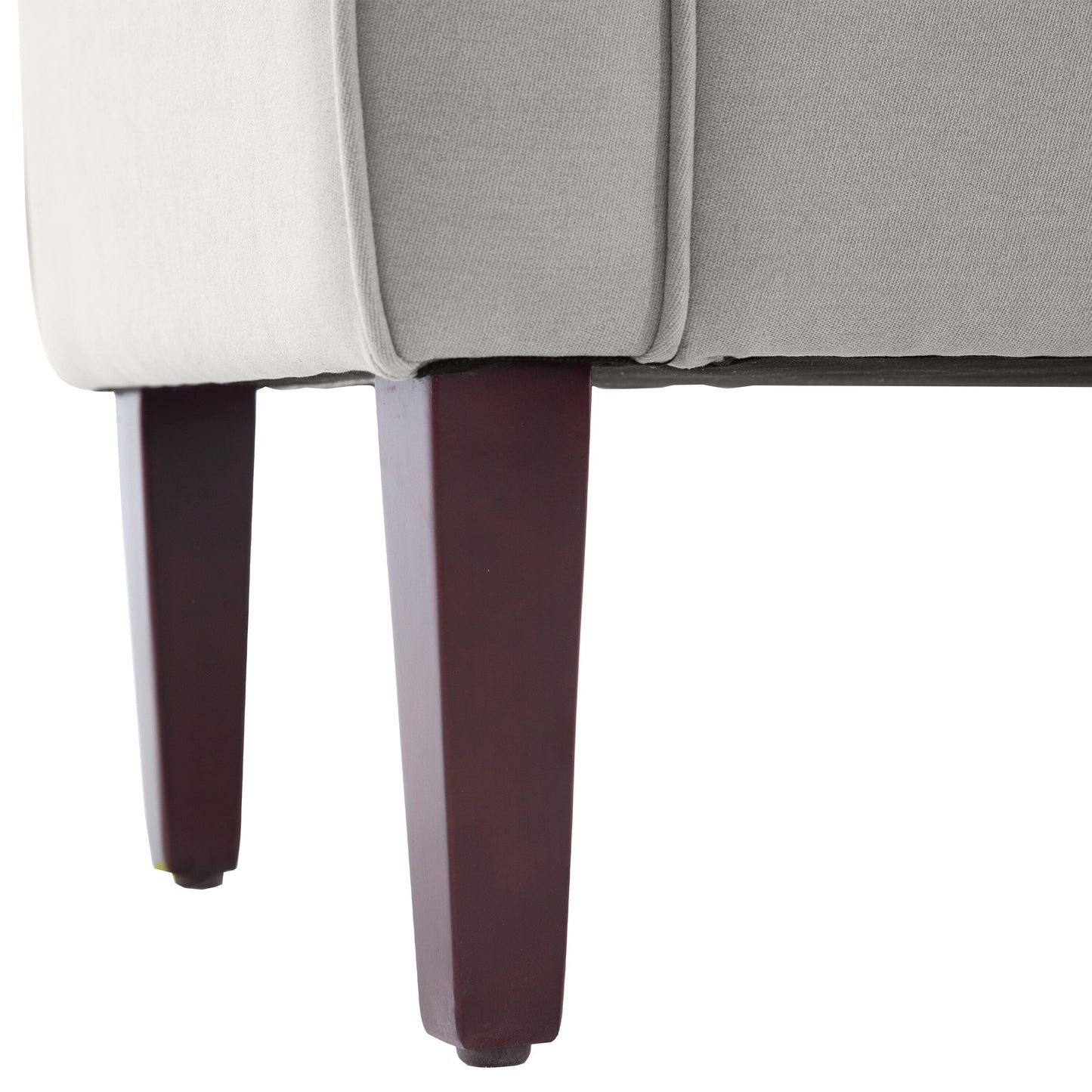 Banc de rangement rembourré, banc d'entrée avec dessus rabattable capitonné, 50,4 pouces