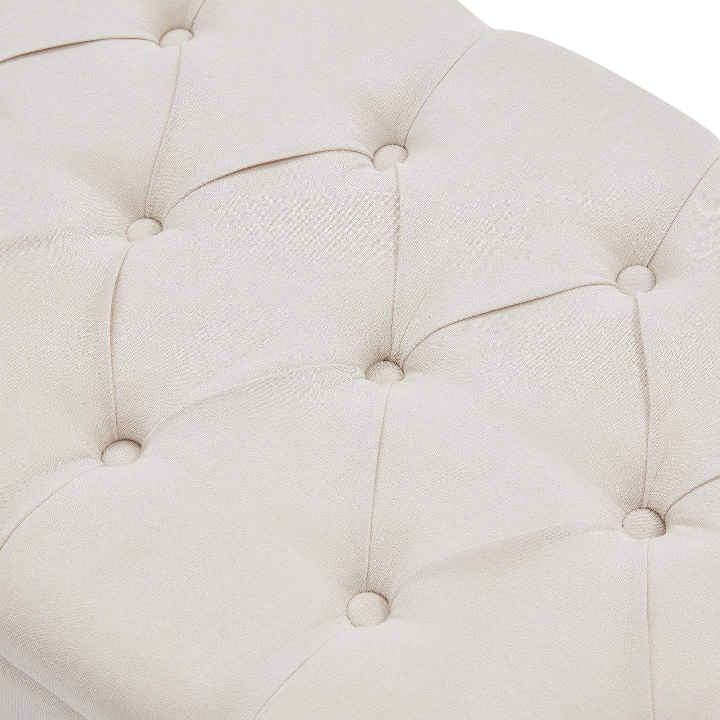 Banc de rangement rembourré, banc d'entrée avec dessus rabattable capitonné, 50,4 pouces