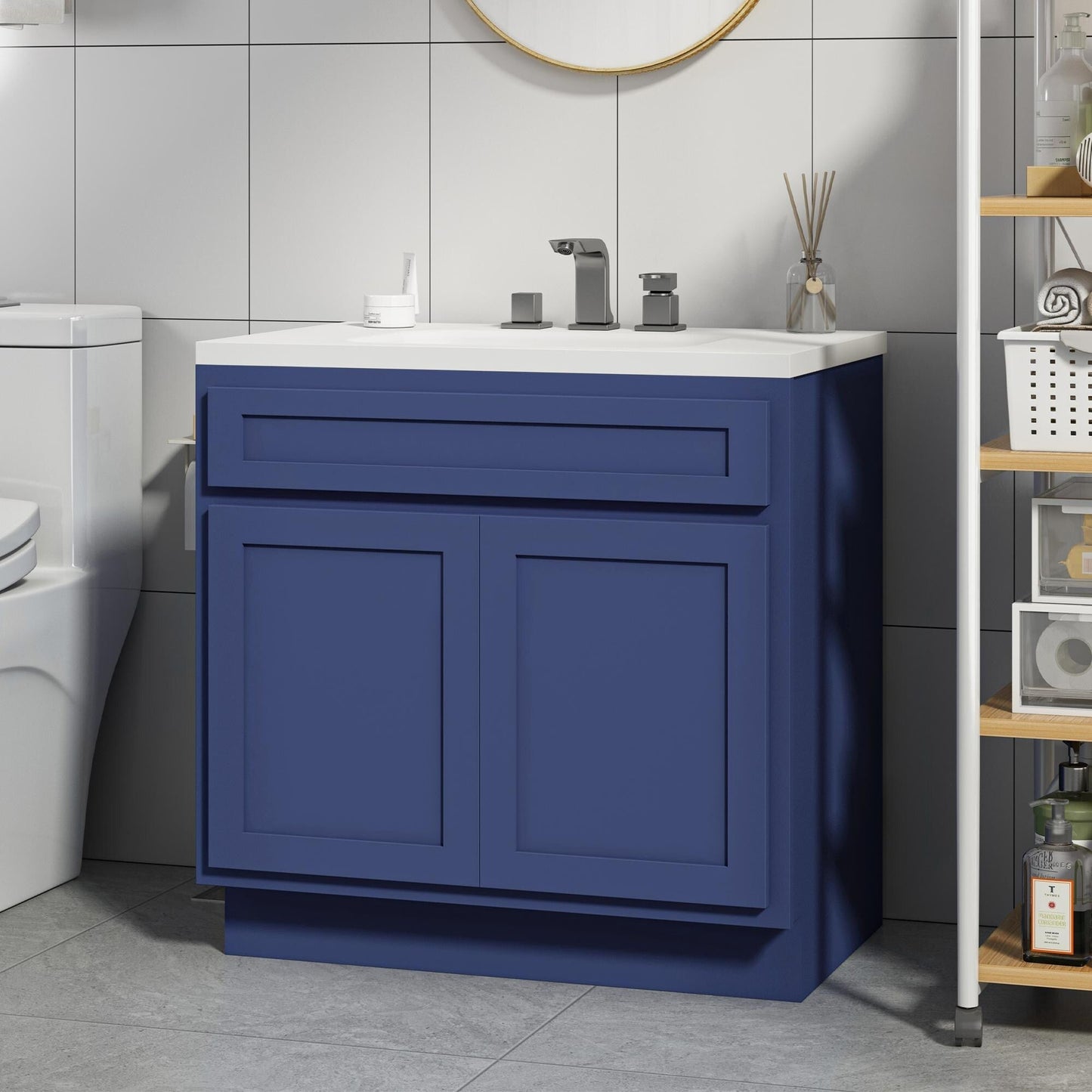 Meuble-lavabo simple de 36 pouces Vanity Art