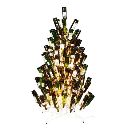 Bouteille de vin blanc artificiel Vickerman 6,5' x 46 DuraL 600CL. Peut contenir 121 bouteilles.