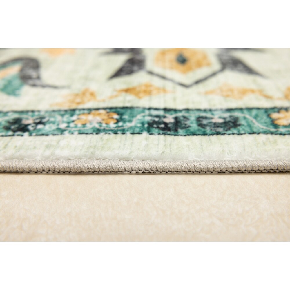 Tapis abstrait moderne vintage