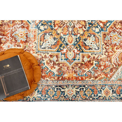 Tapis abstrait moderne vintage