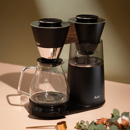 Cafetière filtre Vision 12 tasses Luxe avec tableau de bord rotatif