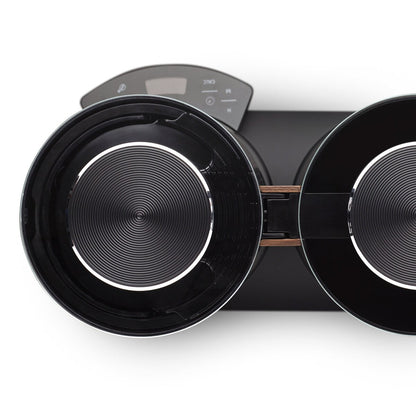 Cafetière filtre Vision 12 tasses Luxe avec tableau de bord rotatif