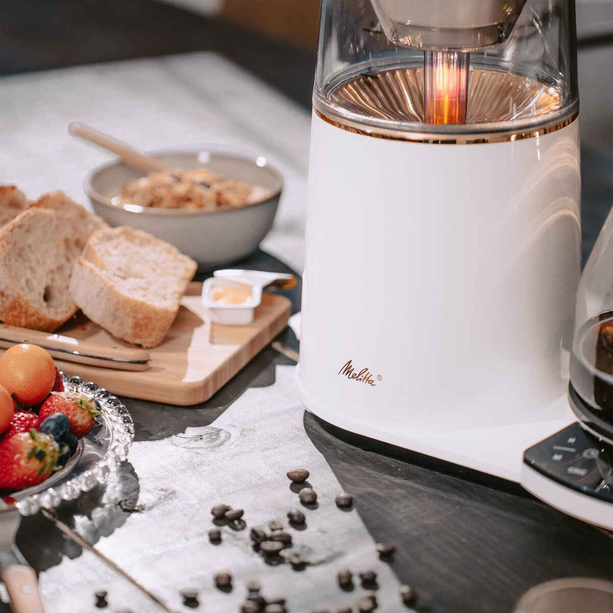 Cafetière filtre Vision 12 tasses Luxe avec tableau de bord rotatif