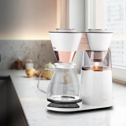 Cafetière filtre Vision 12 tasses Luxe avec tableau de bord rotatif