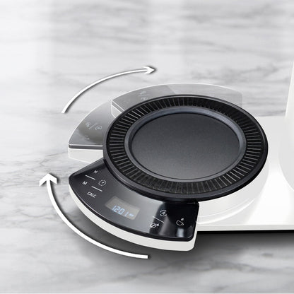 Cafetière filtre Vision 12 tasses Luxe avec tableau de bord rotatif