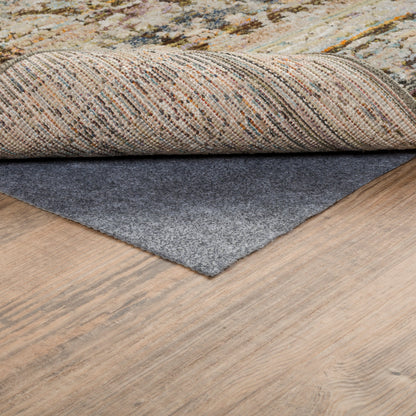 Sous-tapis d'intérieur réversible multi-surfaces Vista Home - Gris