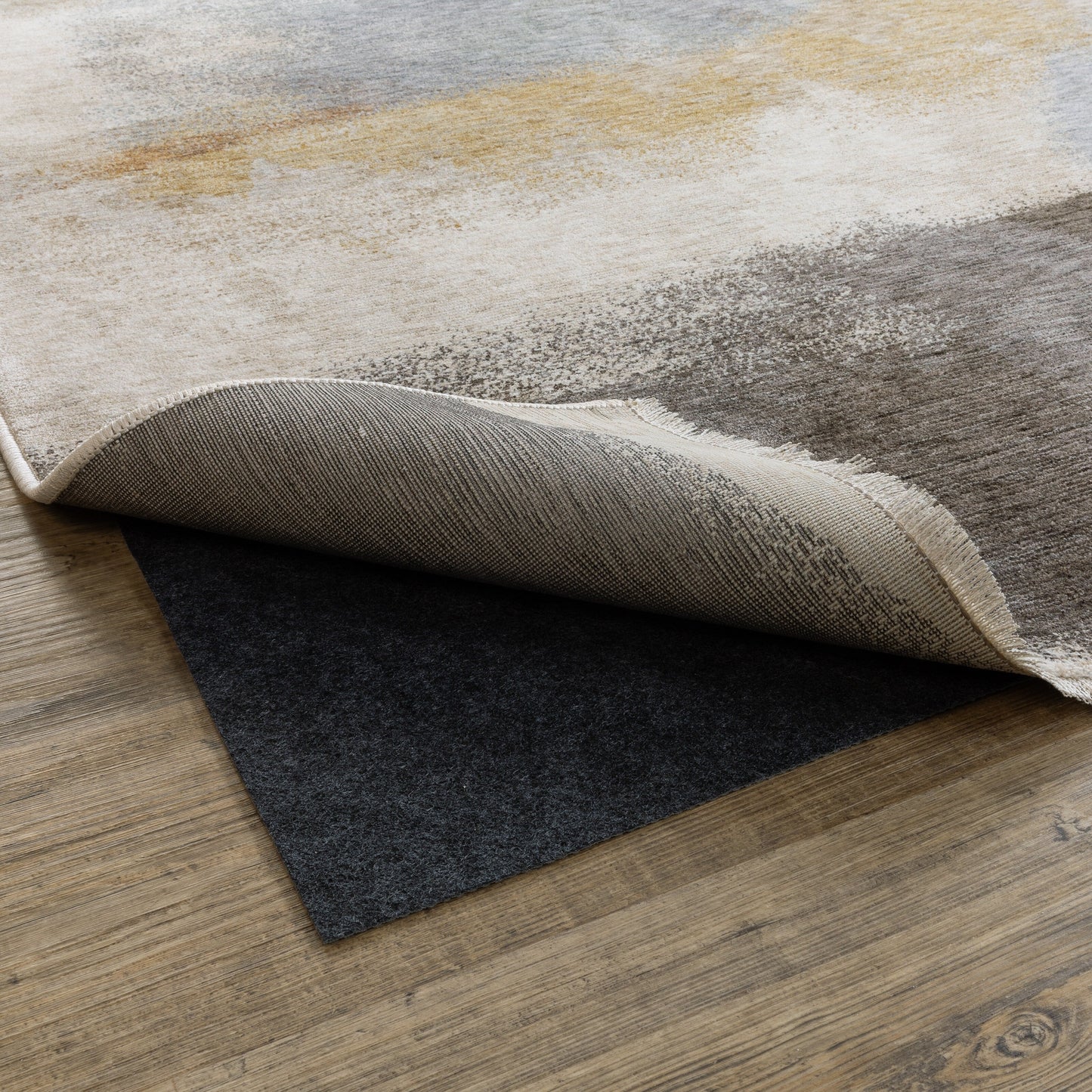 Sous-tapis d'intérieur réversible multi-surfaces Vista Home - Gris