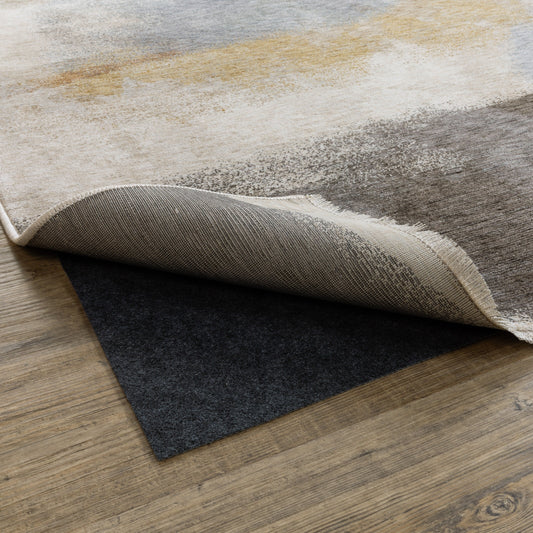 Sous-tapis d'intérieur réversible multi-surfaces Vista Home - Gris