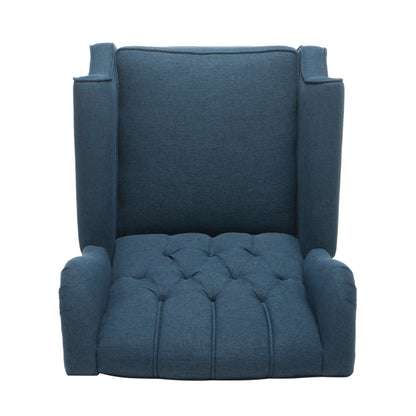 Fauteuils inclinables en tissu capitonné Walter (lot de 2) par Christopher Knight Home