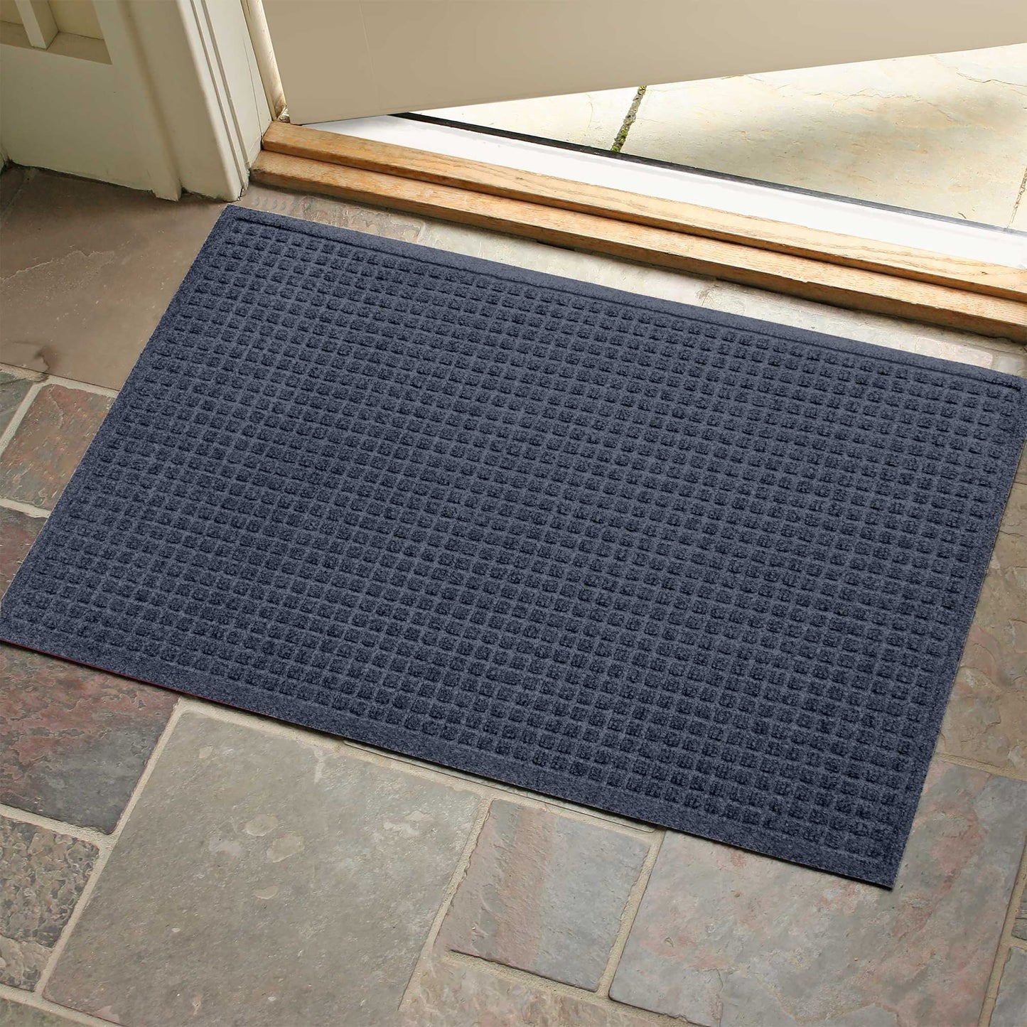Tapis d'entrée WaterHog Squares pour intérieur et extérieur