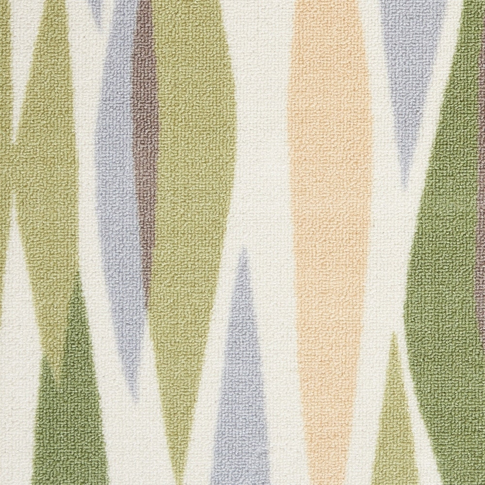 Tapis d'intérieur/extérieur moderne abstrait Waverly Sun N' Shade