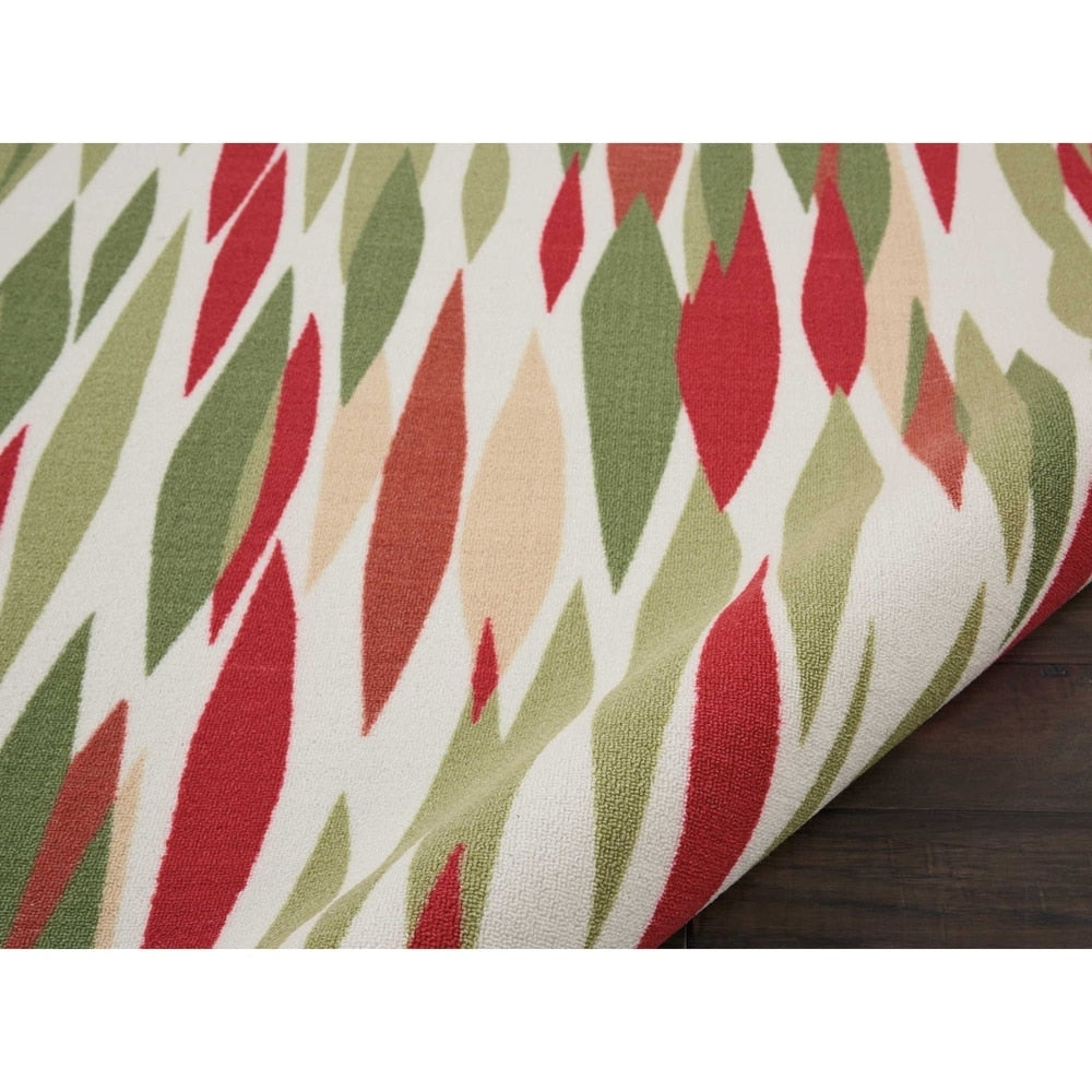 Tapis d'intérieur/extérieur moderne abstrait Waverly Sun N' Shade