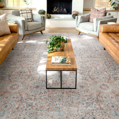 Tapis tissé à plat Well Woven Asha Vintage Emilia