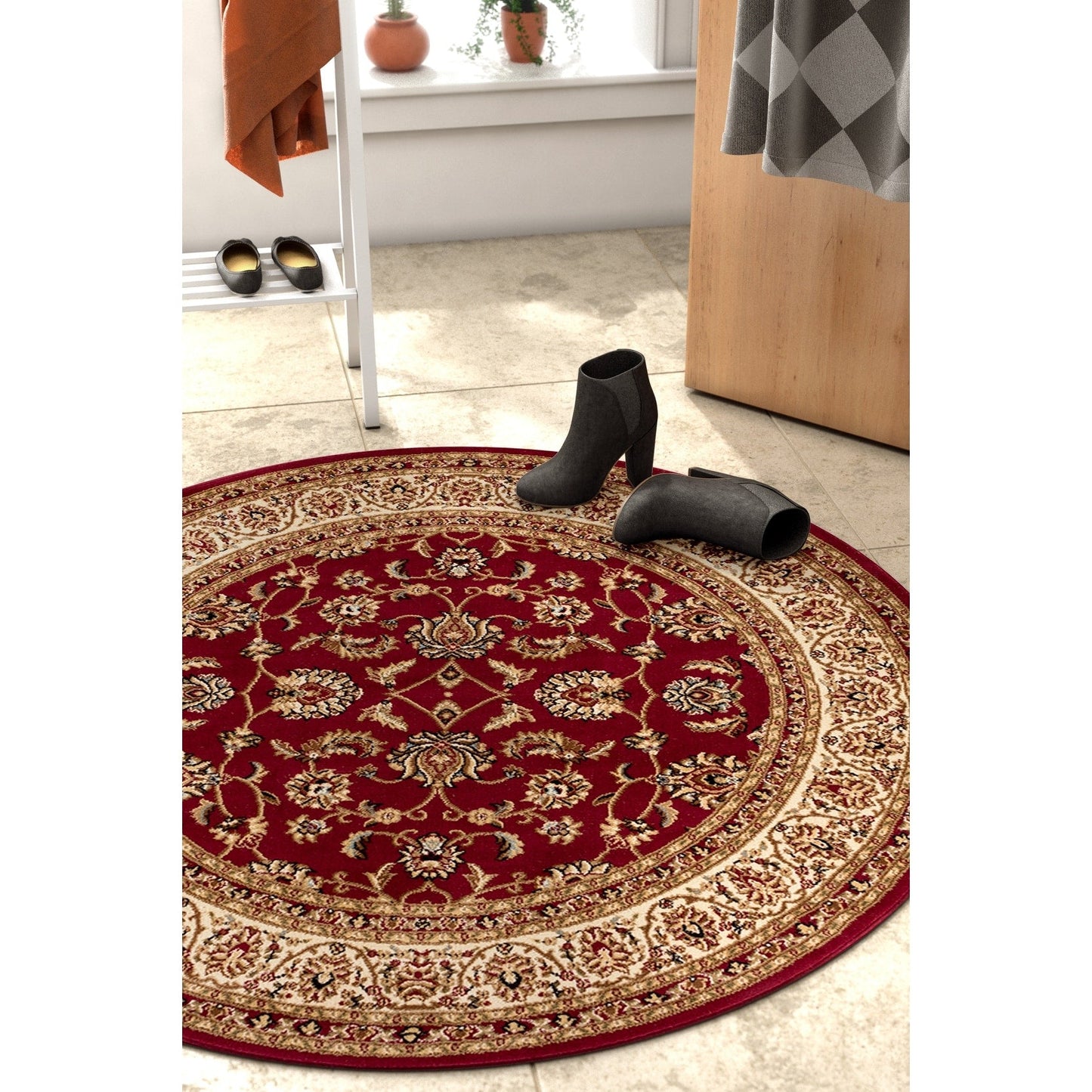 Tapis oriental persan traditionnel Barclay Sarouk bien tissé