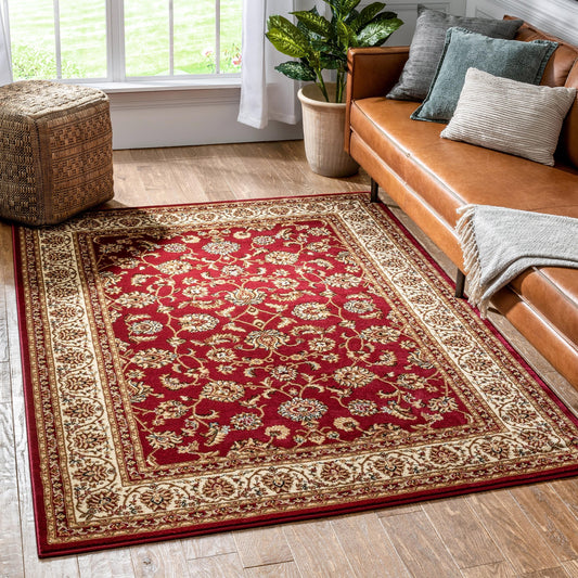 Tapis oriental persan traditionnel Barclay Sarouk bien tissé