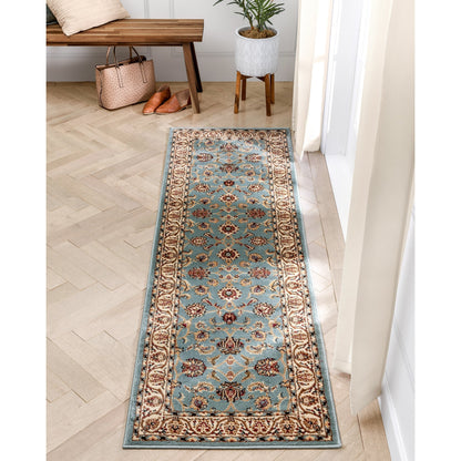 Tapis oriental persan traditionnel Barclay Sarouk bien tissé