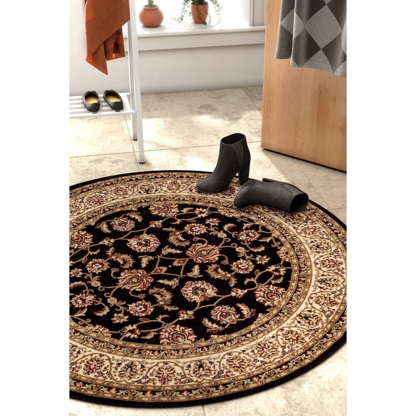 Tapis oriental persan traditionnel Barclay Sarouk bien tissé