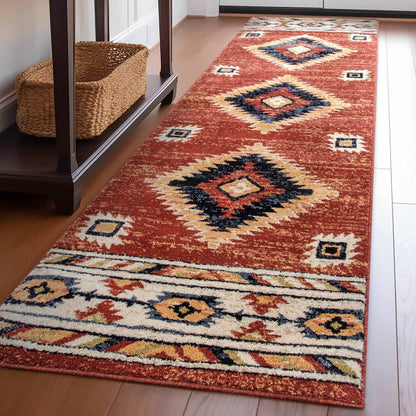 Tapis tribal du sud-ouest de Tulsa Lea, tissé avec soin