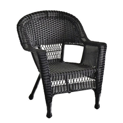 Ensemble de conversation 4 pièces pour patio en osier
