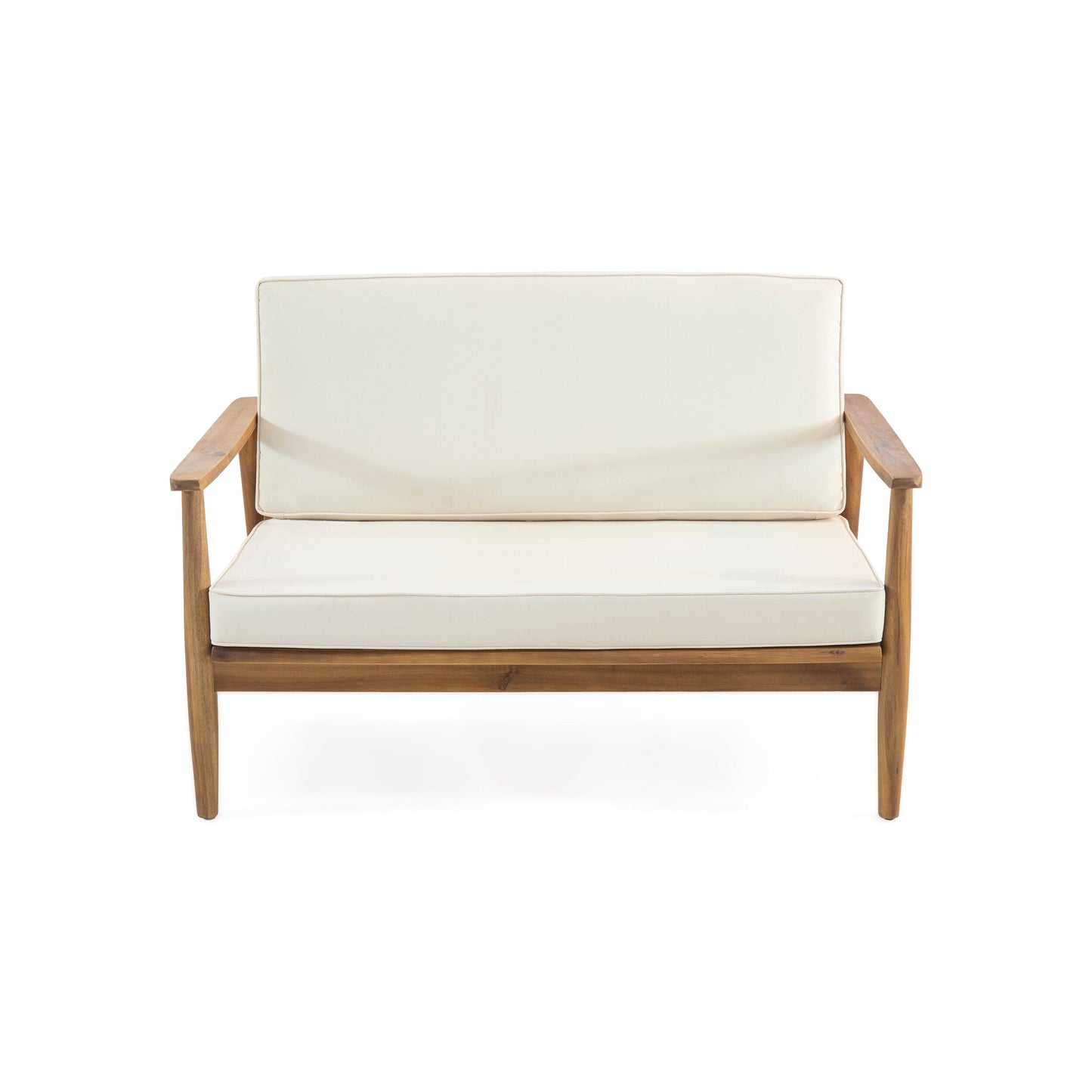 Salon de jardin Willowbrook en bois d'acacia 4 places par Christopher Knight Home