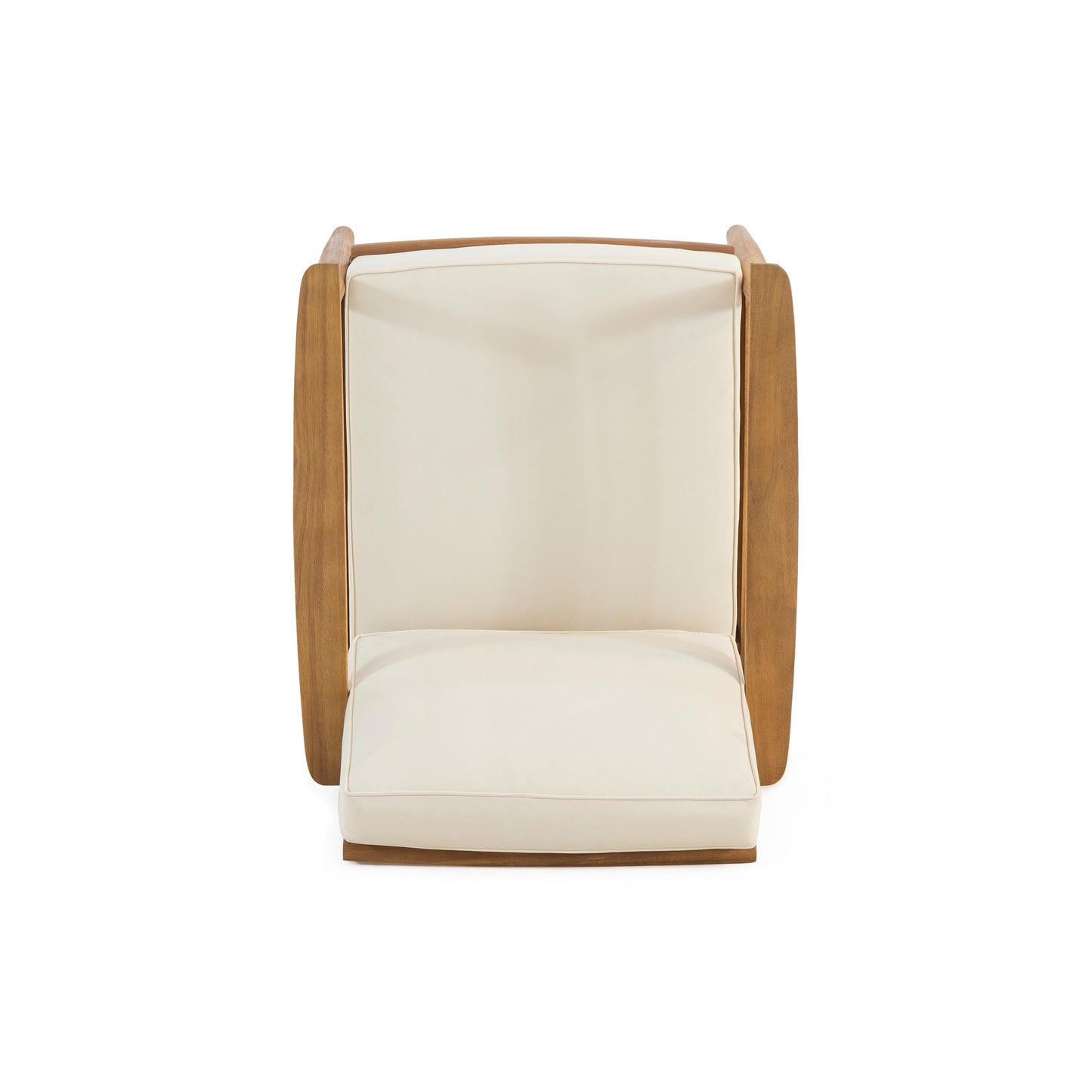 Fauteuil club Willowbrook Wood (lot de 2) par Christopher Knight Home